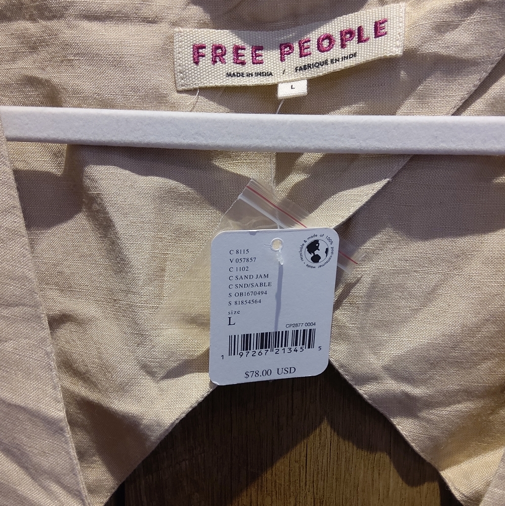 FREE PEOPLE Reisling Vest NWT - Picture 7 of 10